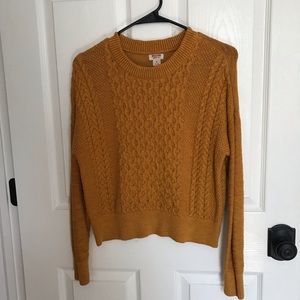 Bright Yellow Sweater